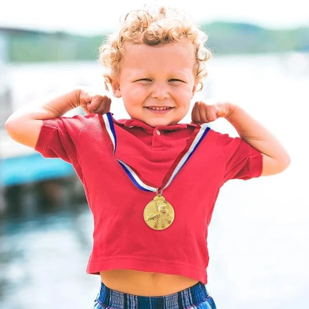 Soccer Medals Gold Silver Bronze Award Medals with Neck Ribbon Zinc Alloy Football Medals for Sports Competitions Celebration
Soccer Medals Gold Silver Bronze Award Medals with Neck Ribbon Zinc Alloy Football Medals for Sports Competitions Celebration