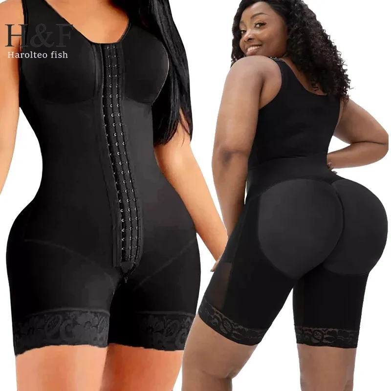 Full Body Shaper High Compression Shapewear Girdle for Postpartum Slimming Sheath Belly Fajas Colombianas with Brooches Bust
Full Body Shaper High Compression Shapewear Girdle for Postpartum Slimming Sheath Belly Fajas Colombianas with Brooches Bust