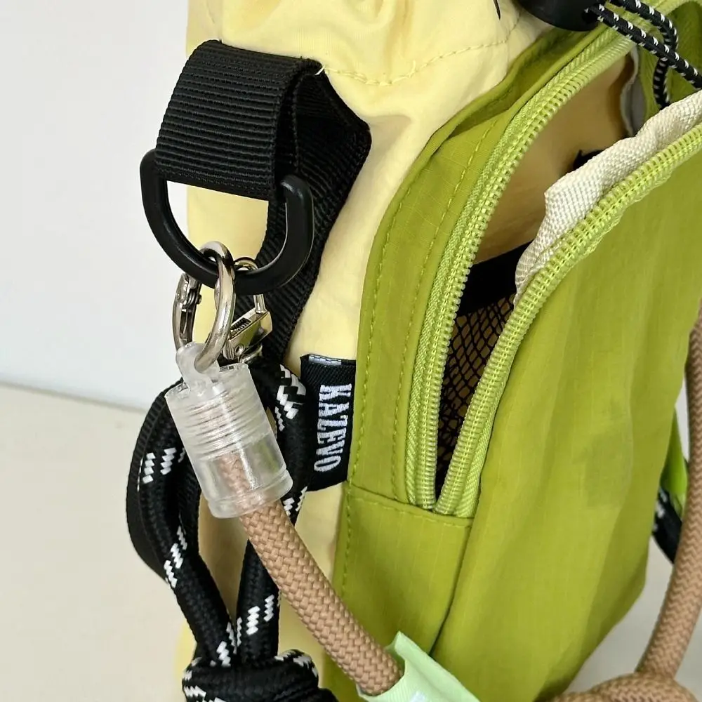 Sports Nylon Shoulder Bag Nylon Rope Solid Color Drawstring Crossbody Bag Coin Pouch Korean Style Mobile Phone Pack Unisex
Sports Nylon Shoulder Bag Nylon Rope Solid Color Drawstring Crossbody Bag Coin Pouch Korean Style Mobile Phone Pack Unisex