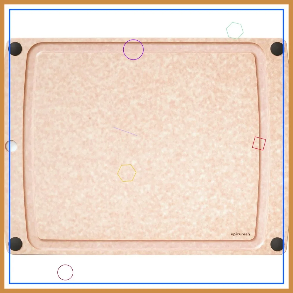 19.5" x 14.5" Natural Wood Cutting Board, All-in-One Kitchen Prep Surface for Easy Food Preparation
19.5" x 14.5" Natural Wood Cutting Board, All-in-One Kitchen Prep Surface for Easy Food Preparation