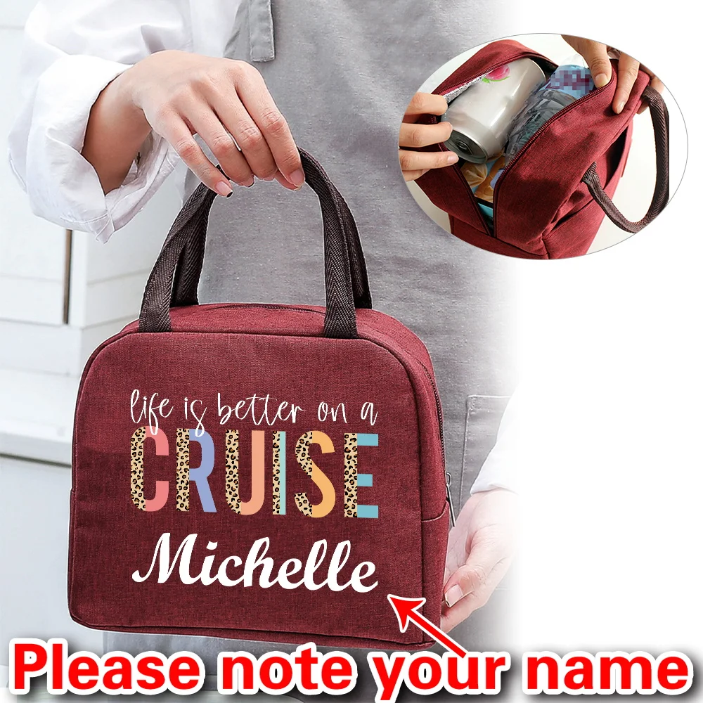 Personalized Customized Lunch Bag Leak-proof Handbag Food Storage Bag Office Travel Insulation Bag
Personalized Customized Lunch Bag Leak-proof Handbag Food Storage Bag Office Travel Insulation Bag
