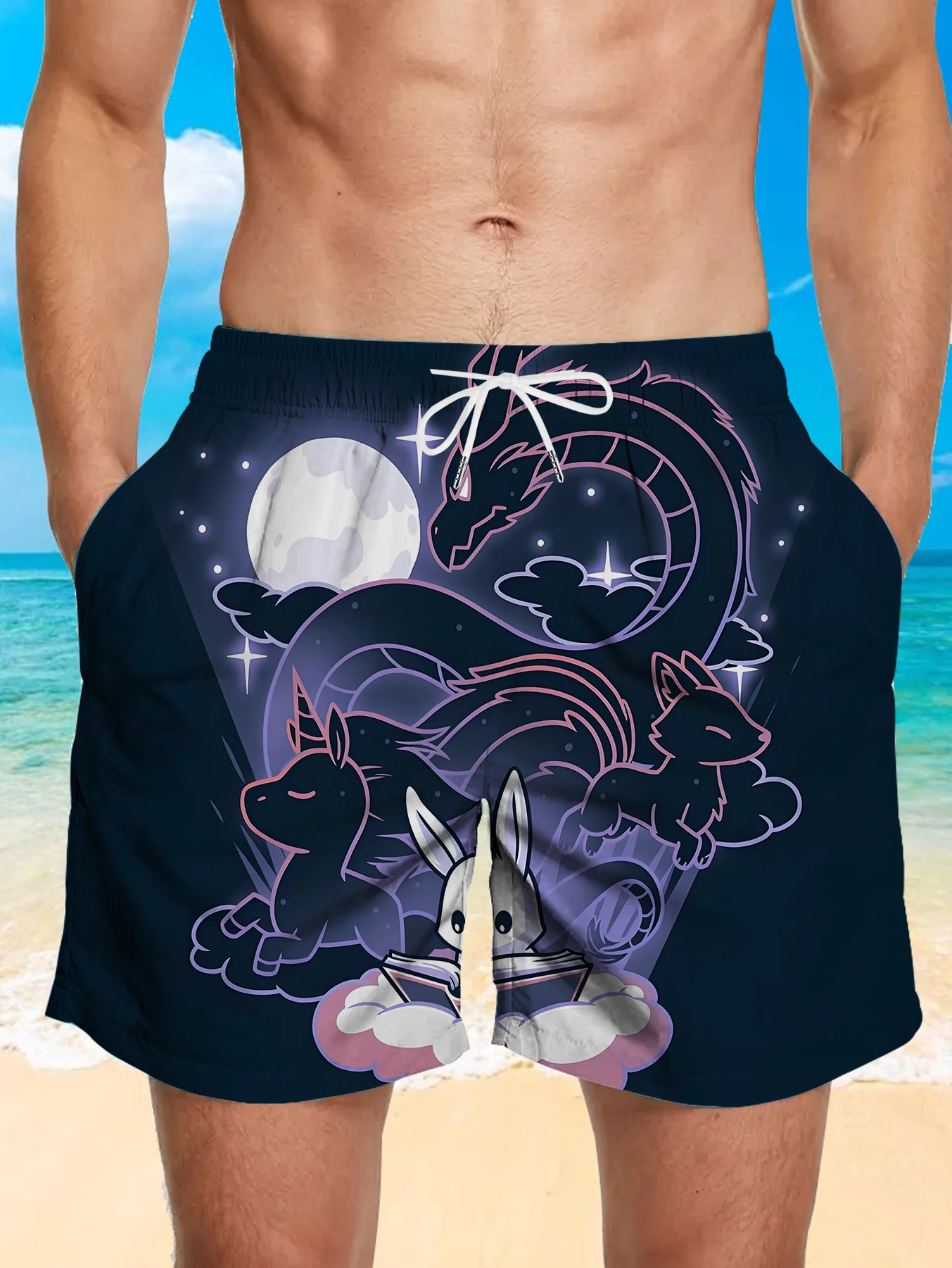 Allover Digital Printing Board Shorts Men Quick Dry Polyester Casual Daily Shorts
Allover Digital Printing Board Shorts Men Quick Dry Polyester Casual Daily Shorts