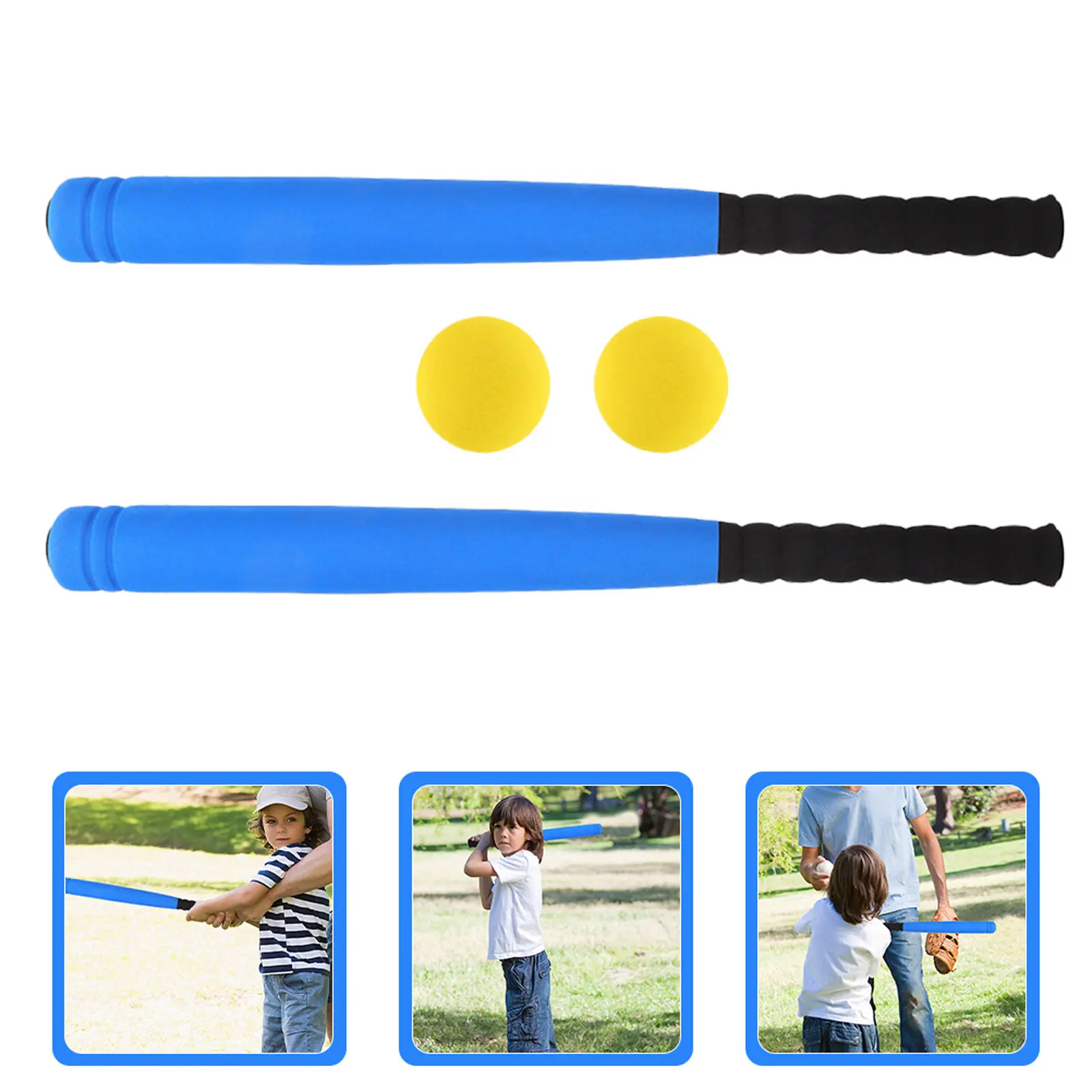 1Set Foam Baseball Training Bat for Swing Practice Strength Mechanics Eye Coordination Vintage Style Portable Foams Baseball
1Set Foam Baseball Training Bat for Swing Practice Strength Mechanics Eye Coordination Vintage Style Portable Foams Baseball