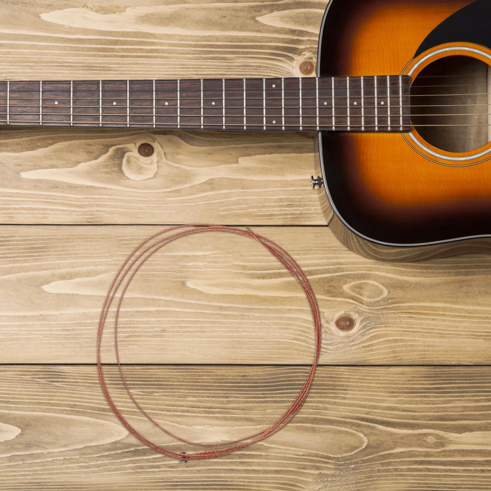 1Pack Single Folk Guitar Strings Acoustic Replacement Metal Strings Durable Long-Lasting Classic Guitar Accessory
1Pack Single Folk Guitar Strings Acoustic Replacement Metal Strings Durable Long-Lasting Classic Guitar Accessory