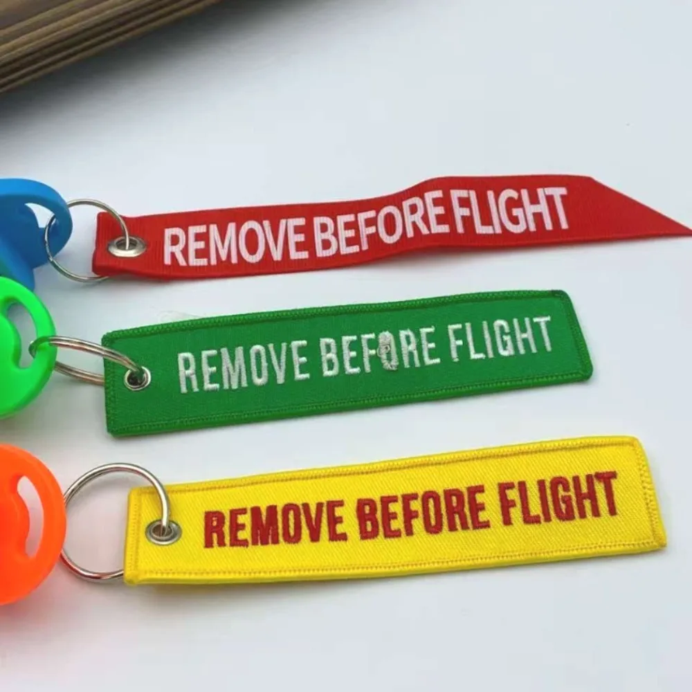 Wash Motorcycle Ribbon Plug Keychain Cloth Kit Embroidered Custom Keyring Gift Remove Before FLIGHT Key Chains
Wash Motorcycle Ribbon Plug Keychain Cloth Kit Embroidered Custom Keyring Gift Remove Before FLIGHT Key Chains