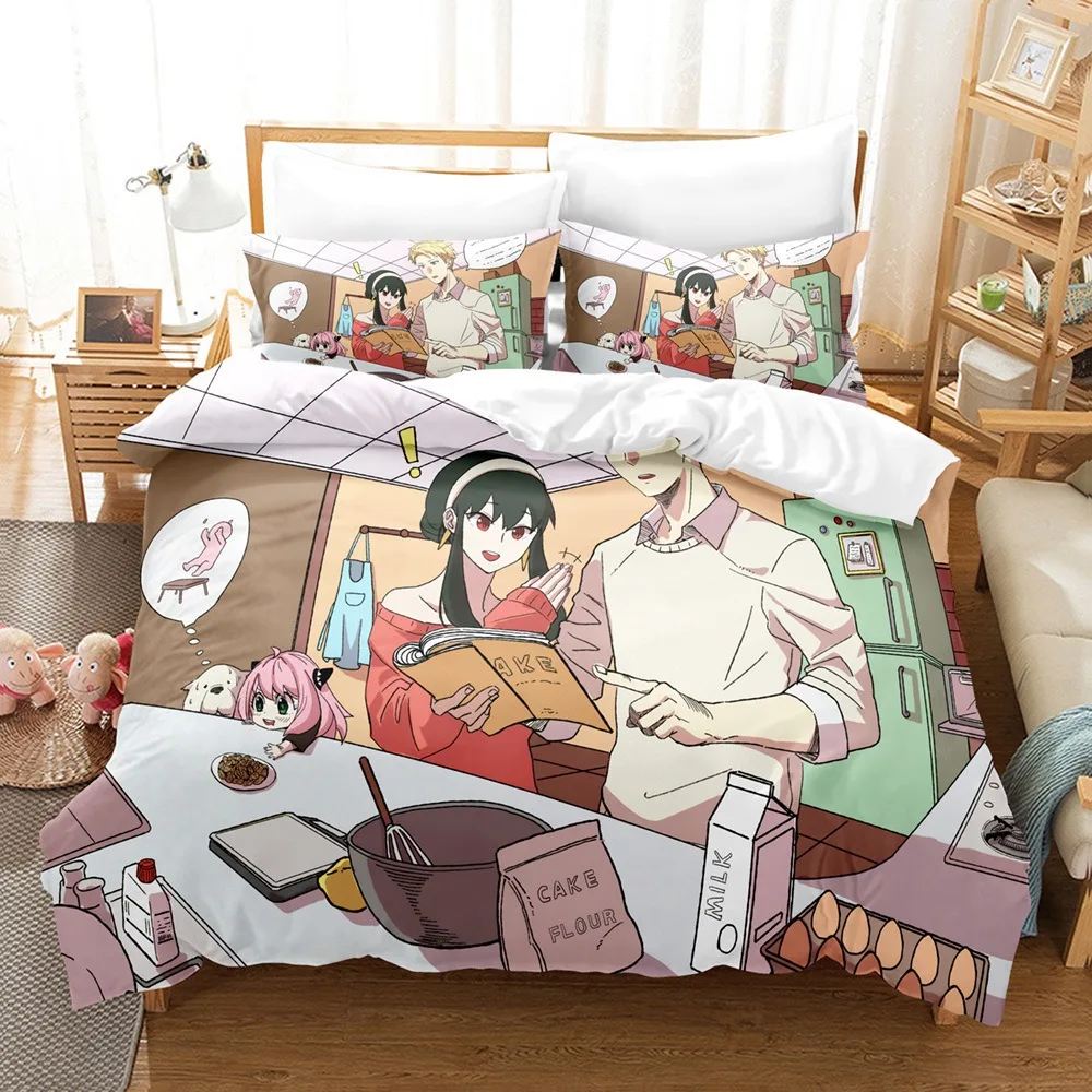 3D Anime S-Spy x F-Family Bedding Set, Queen/King Duvet Cover and Pillowcases, Home Bedroom Decor, Gift for Boys and Girls
3D Anime S-Spy x F-Family Bedding Set, Queen/King Duvet Cover and Pillowcases, Home Bedroom Decor, Gift for Boys and Girls
