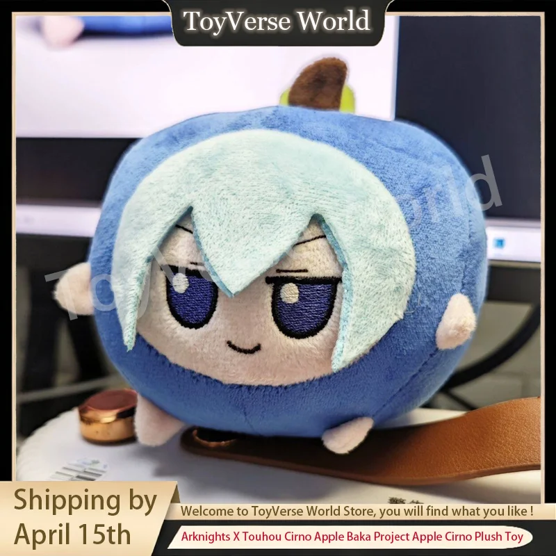 Плюшевая кукла Arknights X Touhou Cirno Apple Baka, плюшевая игрушка Apple Cirno (Apple ⑨), милая хлопковая кукла, подарок на день рождения
Плюшевая кукла Arknights X Touhou Cirno Apple Baka, плюшевая игрушка Apple Cirno (Apple ⑨), милая хлопковая кукла, подарок на день рождения