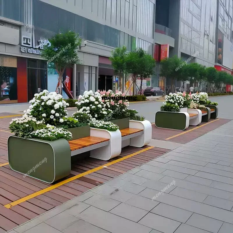 Modern Creative Outdoor Courtyard Square Balcony Planter Box Internet Celebrity Bench Ironart Rectangular Commercial Street
Modern Creative Outdoor Courtyard Square Balcony Planter Box Internet Celebrity Bench Ironart Rectangular Commercial Street