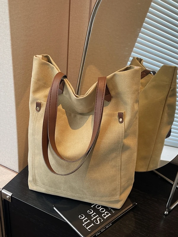 Большая холщовая сумка-тоут Capaci, женская сумка на одно плечо, повседневная весенняя модная мягкая сумка на молнии, мягкая на ощупь руки
Большая холщовая сумка-тоут Capaci, женская сумка на одно плечо, повседневная весенняя модная мягкая сумка на молнии, мягкая на ощупь руки