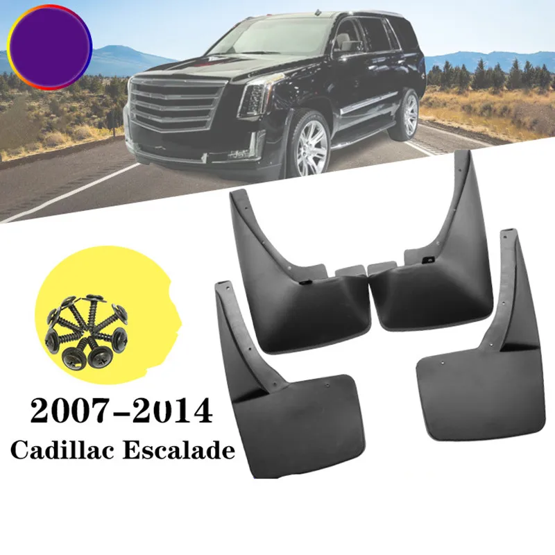 Exterior Mudguards fenders For Cadillac Escalade ESV 2007-2014 Front Rear Splash Guards mudflaps Mud Guards Fender Accessories
Exterior Mudguards fenders For Cadillac Escalade ESV 2007-2014 Front Rear Splash Guards mudflaps Mud Guards Fender Accessories