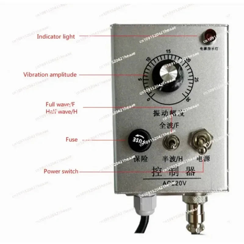 Suitable for 220V Intelligent Voltage Regulation and Frequency Modulation Automatic Feeder Vibration Plate Controller
Suitable for 220V Intelligent Voltage Regulation and Frequency Modulation Automatic Feeder Vibration Plate Controller