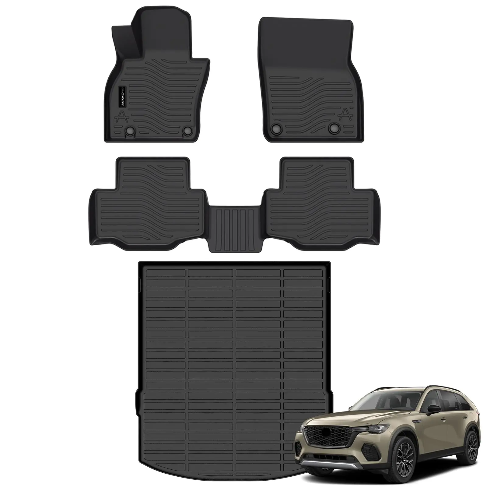 All Weather Floor Mats Cargo Liner Fit for Mazda CX-50 2023-2025 Not for Hybrid TPE Rubber Liners Set CX50 Accessories
All Weather Floor Mats Cargo Liner Fit for Mazda CX-50 2023-2025 Not for Hybrid TPE Rubber Liners Set CX50 Accessories