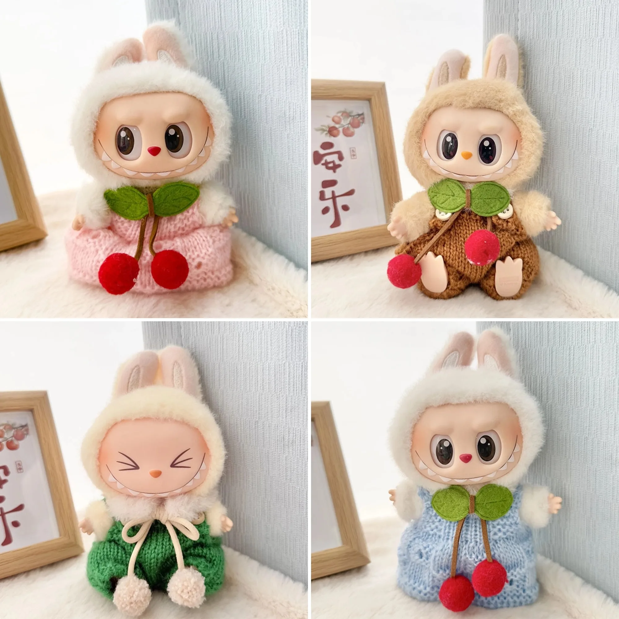 17cm Labubu Idol Doll Plush Doll Hand Hook Knitted Strap Skirt Pants No Doll Clothing Accessories Korean Kpop Exo Girl Gift
17cm Labubu Idol Doll Plush Doll Hand Hook Knitted Strap Skirt Pants No Doll Clothing Accessories Korean Kpop Exo Girl Gift