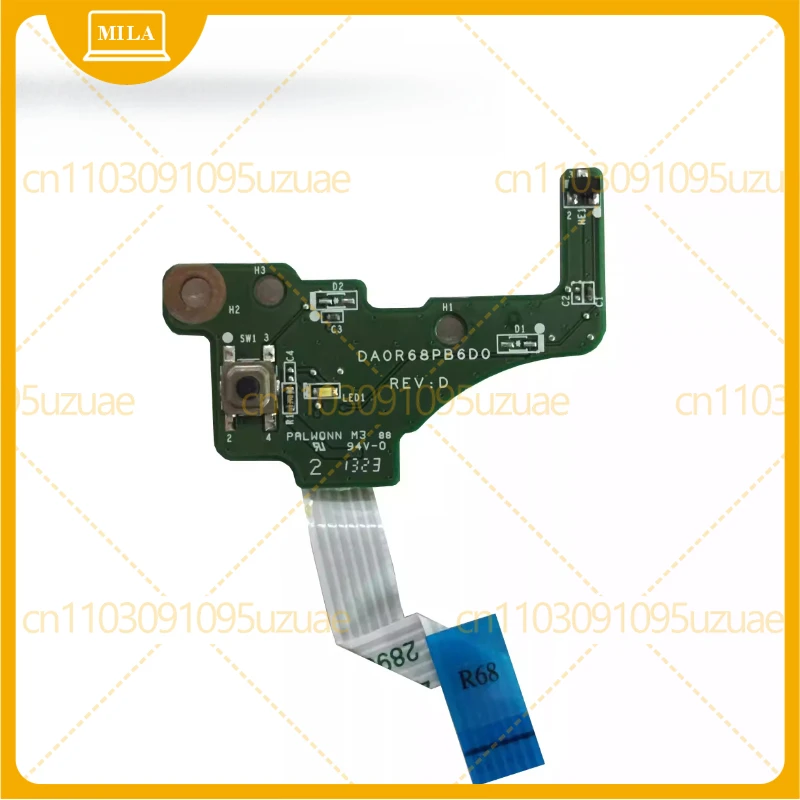 2pcs For HP Pavilion 17-e 15-e 720673-001 Power Button On Off Switch Board DA0R68PB6D0 with cable
2pcs For HP Pavilion 17-e 15-e 720673-001 Power Button On Off Switch Board DA0R68PB6D0 with cable