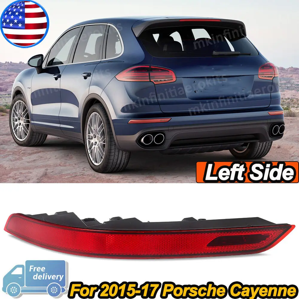 Отражатель света для Porsche Cayenne, задний левый противотуманный фонарь S GTS Turbo Base Sport, 4-дверный 2015-2017, задний противотуманный фонарь, отражающий свет
Отражатель света для Porsche Cayenne, задний левый противотуманный фонарь S GTS Turbo Base Sport, 4-дверный 2015-2017, задний противотуманный фонарь, отражающий свет