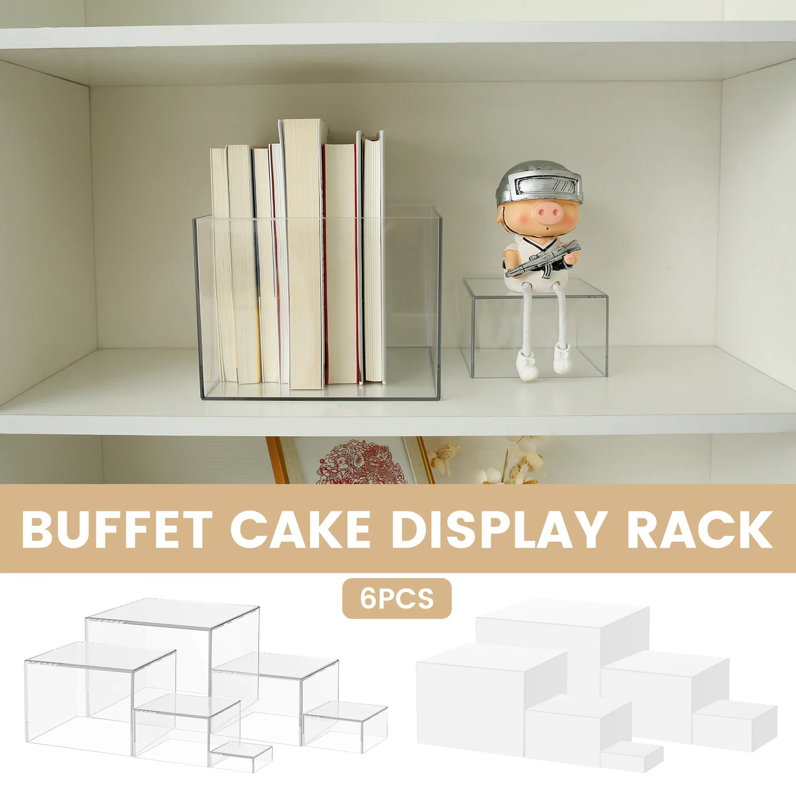 6 шт. акриловая коробка с полым дном для коллекционных предметов, сборка прозрачной акриловой коробки, штабелируемые подставки для шведского стола, многоразовые подставки для еды
6 шт. акриловая коробка с полым дном для коллекционных предметов, сборка прозрачной акриловой коробки, штабелируемые подставки для шведского стола, многоразовые подставки для еды