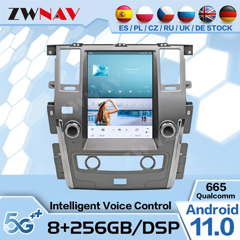 8G 128G Tesla Screen For Nissan Patrol 2010-2018 Android 11 Player Audio Multimedia Player GPS Navigation Radio Stereo Head Unit
8G 128G Tesla Screen For Nissan Patrol 2010-2018 Android 11 Player Audio Multimedia Player GPS Navigation Radio Stereo Head Unit