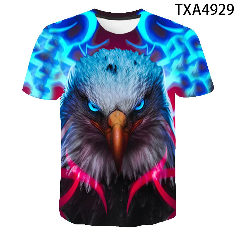 Eagle T shirt Men Women Children Summer Casual Short Sleeve Shirt Hawk 3D Printed Streetwear T-shirt Cool Tops Tee Boy Girl
Eagle T shirt Men Women Children Summer Casual Short Sleeve Shirt Hawk 3D Printed Streetwear T-shirt Cool Tops Tee Boy Girl