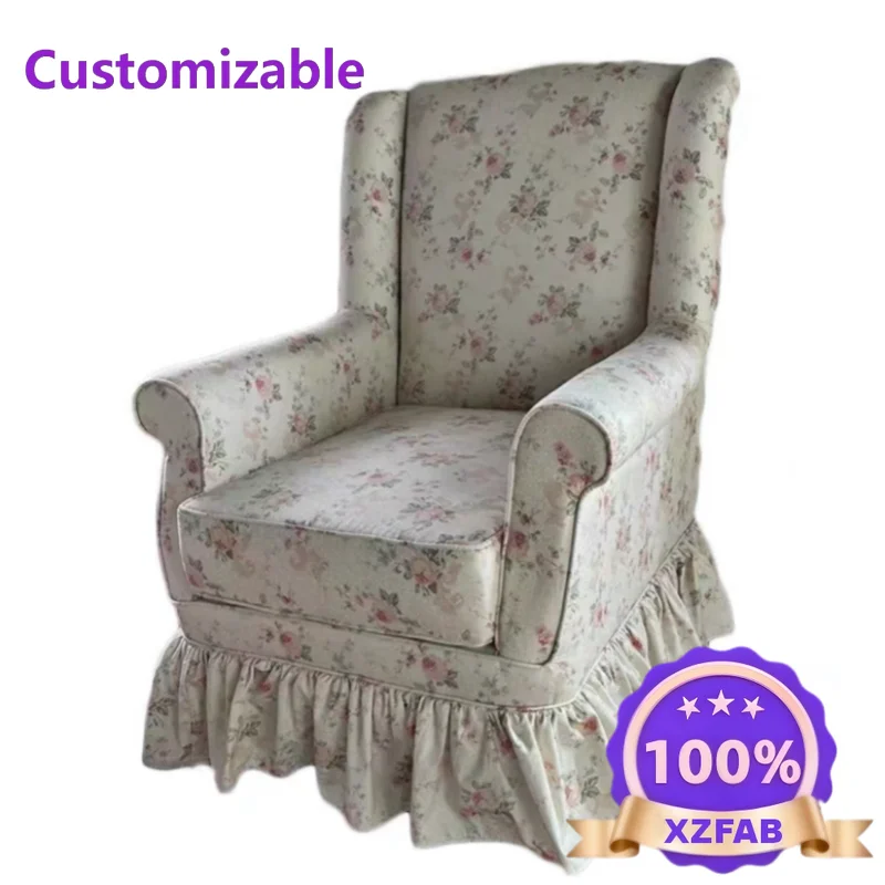 Factory Direct 2026 Top floreale sedia singola bracciolo casual schienale alto divano del soggiorno
Factory Direct 2026 Top floreale sedia singola bracciolo casual schienale alto divano del soggiorno