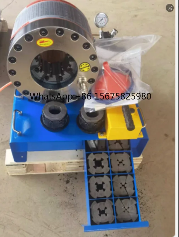 High Pressure Hose Crimping Machine 1/4'''-2'' AC Air Hydraulic Factory Direct Price
High Pressure Hose Crimping Machine 1/4'''-2'' AC Air Hydraulic Factory Direct Price