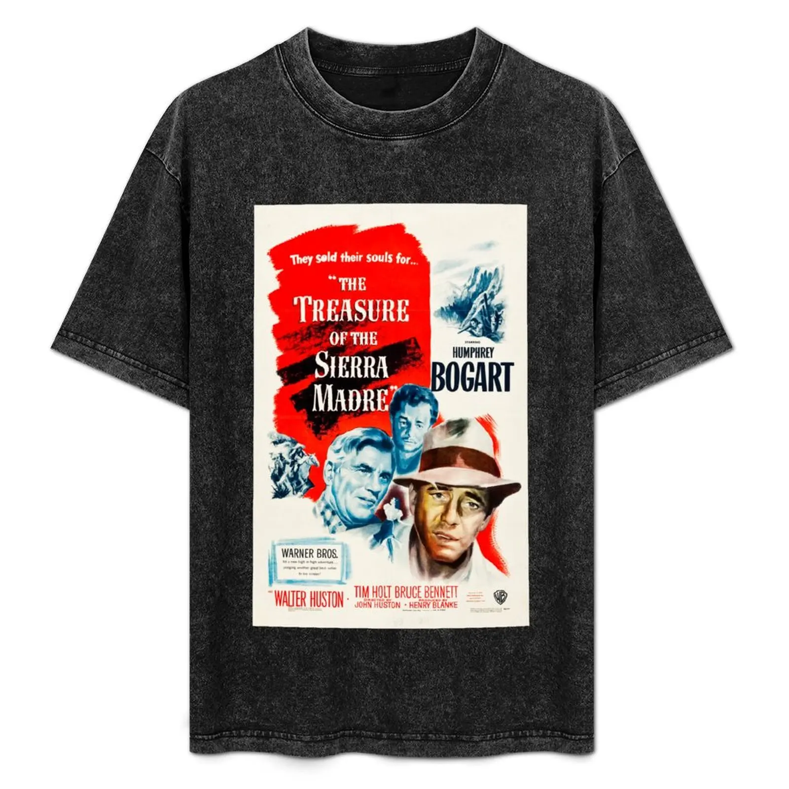 The Treasure Of The Sierra Madre Movie Poster T-Shirt Casual Simple Design Short Sleeve Shirt
The Treasure Of The Sierra Madre Movie Poster T-Shirt Casual Simple Design Short Sleeve Shirt