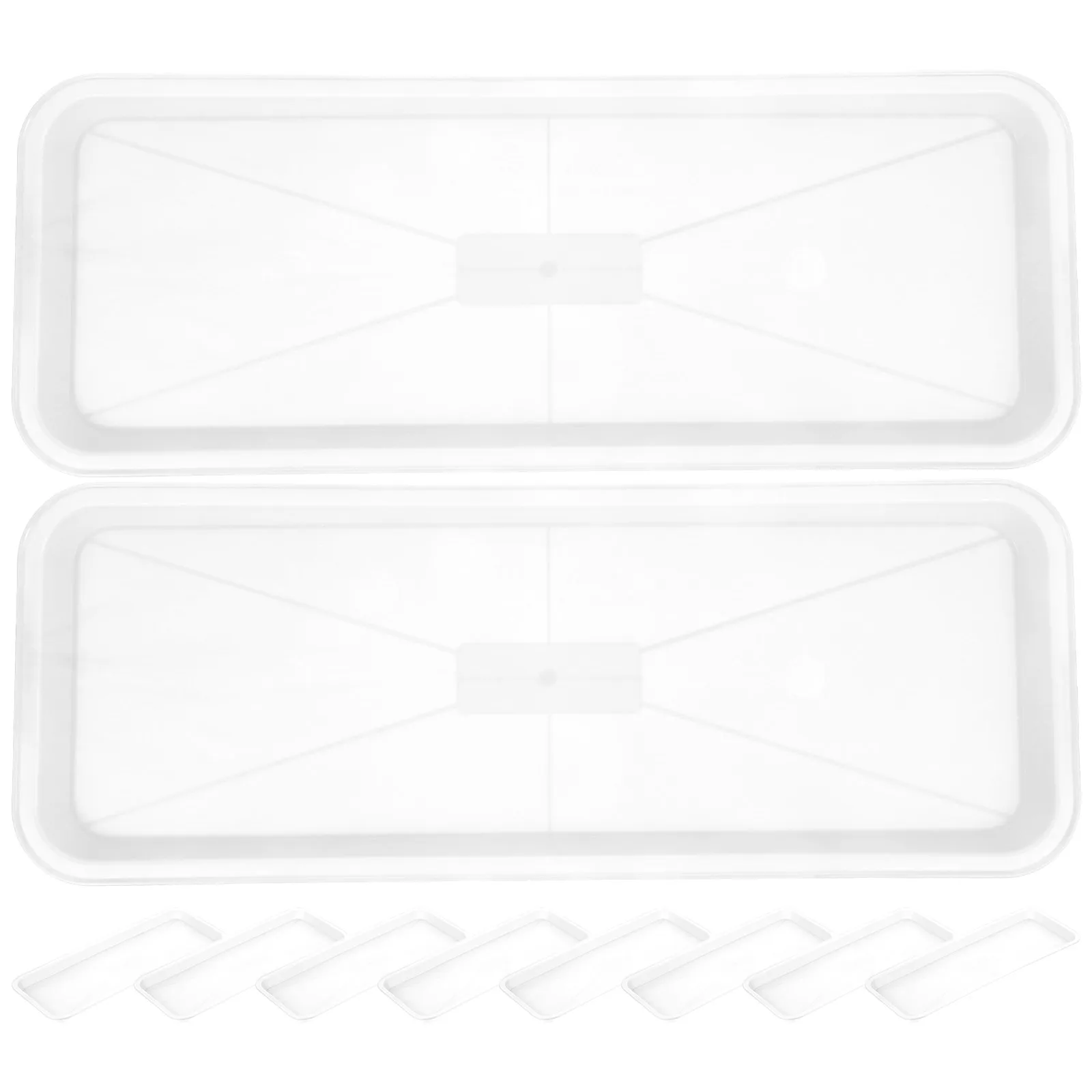 10pcs Plant Pot Saucers For Plants Saucer Rectangular Tray Durable PP Material Flower Pot Trays Planter Accessories
10pcs Plant Pot Saucers For Plants Saucer Rectangular Tray Durable PP Material Flower Pot Trays Planter Accessories