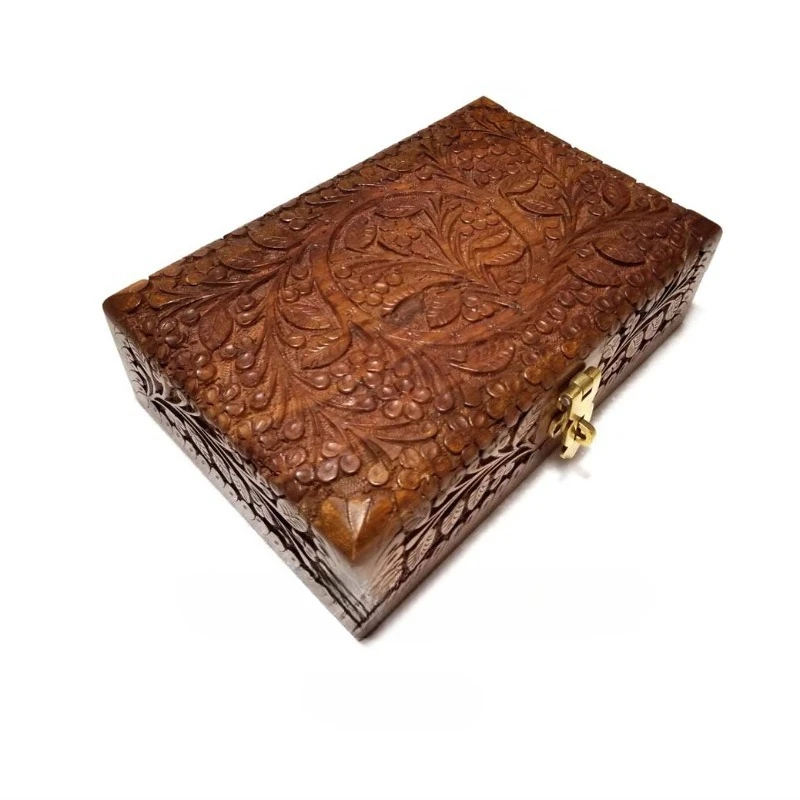 Wood carving jewelry box storage, dining room decoration soft decoration living room model room, Xinjiang travel gifts
Wood carving jewelry box storage, dining room decoration soft decoration living room model room, Xinjiang travel gifts