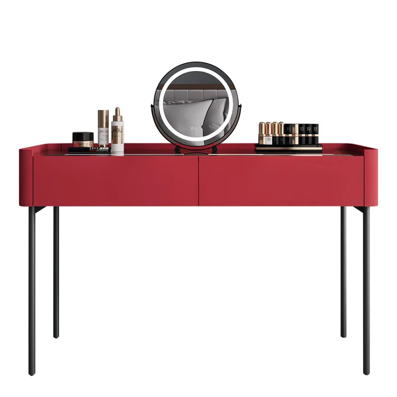 Minimalist dressing table, modern bedroom mirror, jewelry box, password lock, drawer, bucket cabinet, dressing table
Minimalist dressing table, modern bedroom mirror, jewelry box, password lock, drawer, bucket cabinet, dressing table