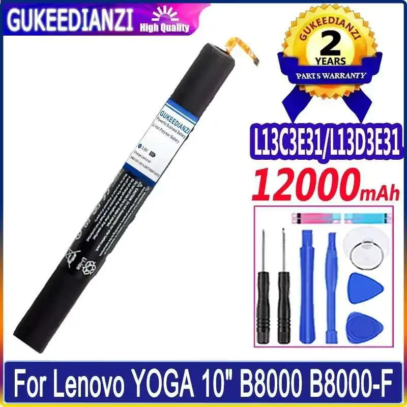 Battery for Lenovo YOGA 10" Tablet - Provides 12000mAh strong power for Lenovo YOGA 10" Tablet.
Battery for Lenovo YOGA 10" Tablet - Provides 12000mAh strong power for Lenovo YOGA 10" Tablet.