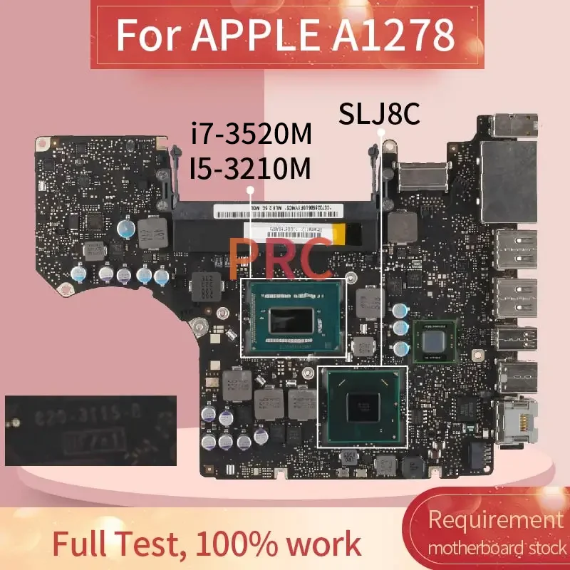 I5-3210M For Macbook Pro 13" A1278 Notebook Mainboard 820-3115-B SLJ8C DDR3 Laptop Motherboard Tested
I5-3210M For Macbook Pro 13" A1278 Notebook Mainboard 820-3115-B SLJ8C DDR3 Laptop Motherboard Tested