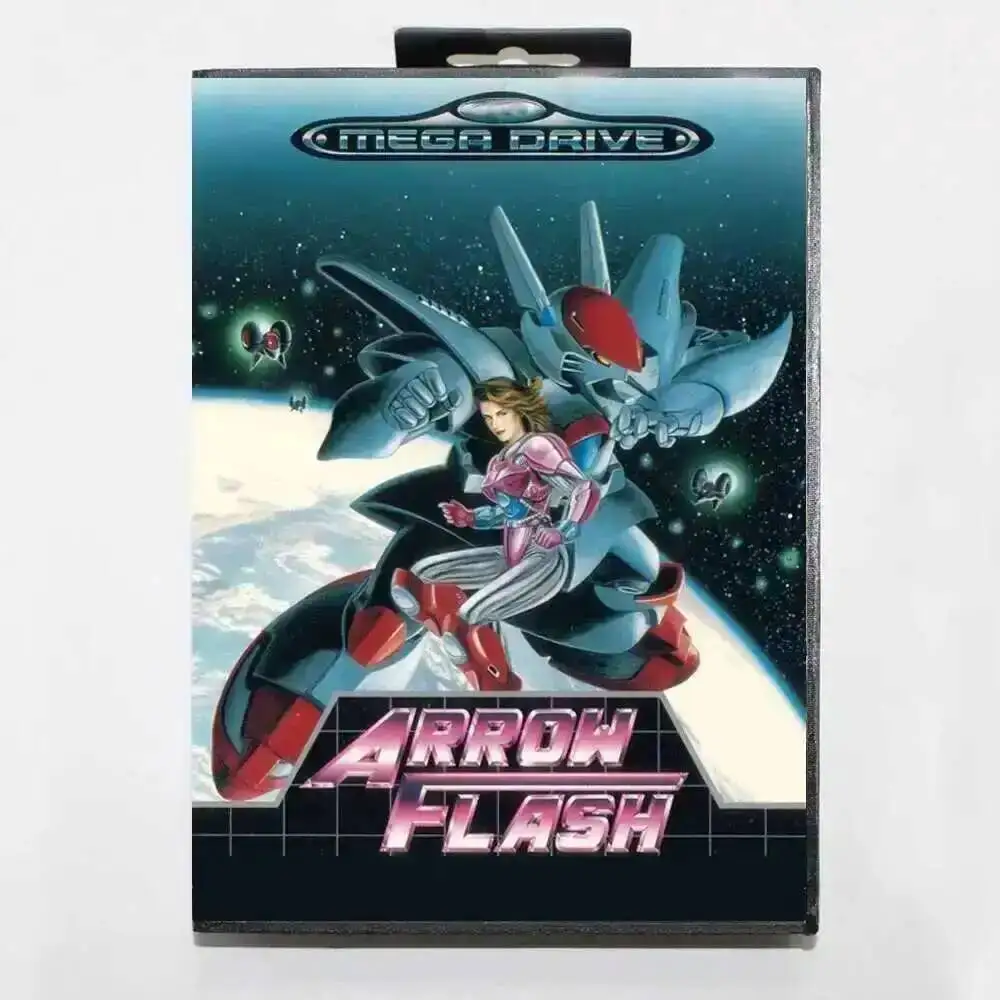 Arrow Flash MD Game Card with EUR Box for 16 Bit Sega Megadrive Genesis System
Arrow Flash MD Game Card with EUR Box for 16 Bit Sega Megadrive Genesis System