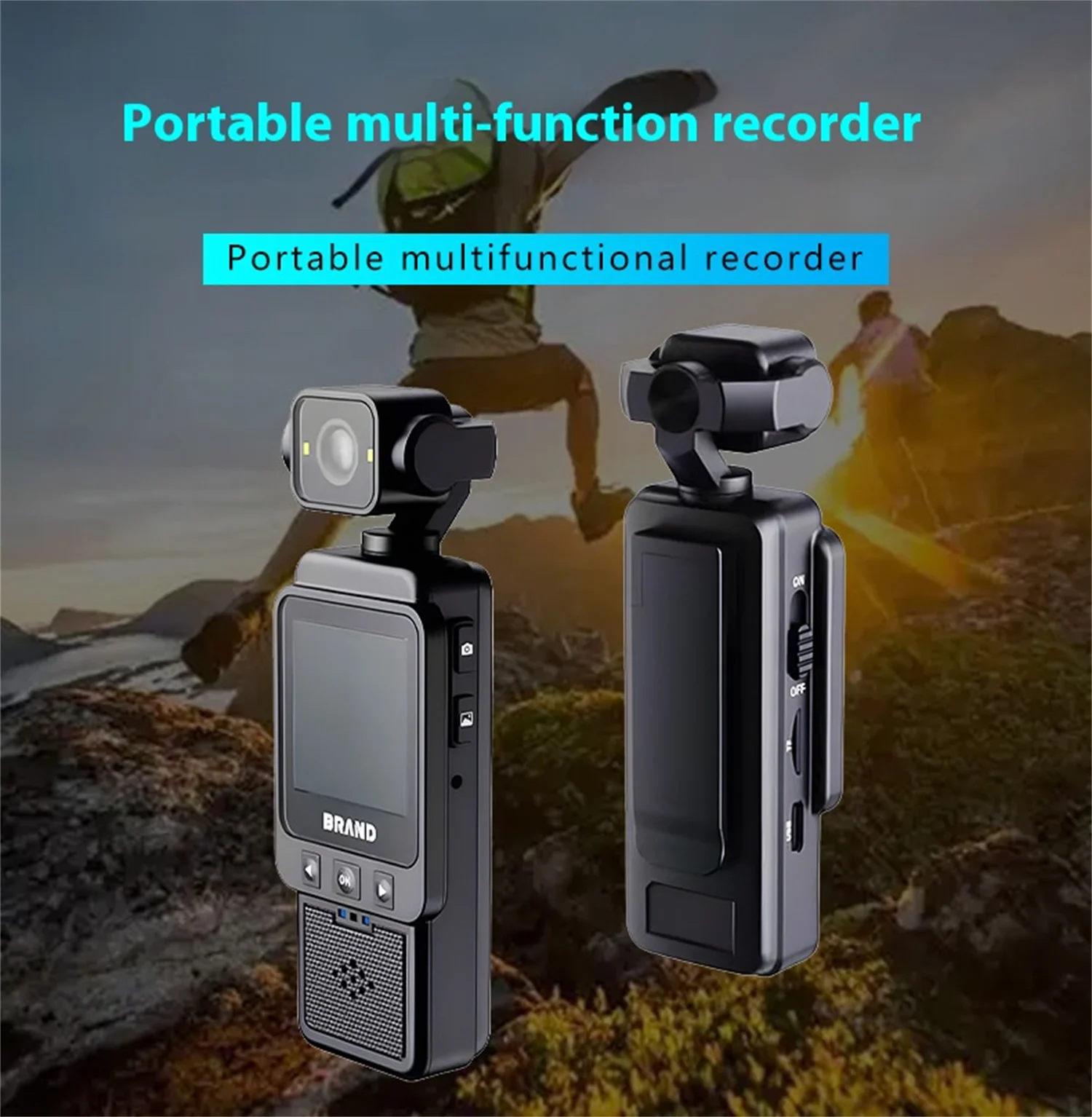 New high-definition sports camera, chest mounted recorder, student cycling artifact, vlog shooting, outdoor video recorder
New high-definition sports camera, chest mounted recorder, student cycling artifact, vlog shooting, outdoor video recorder