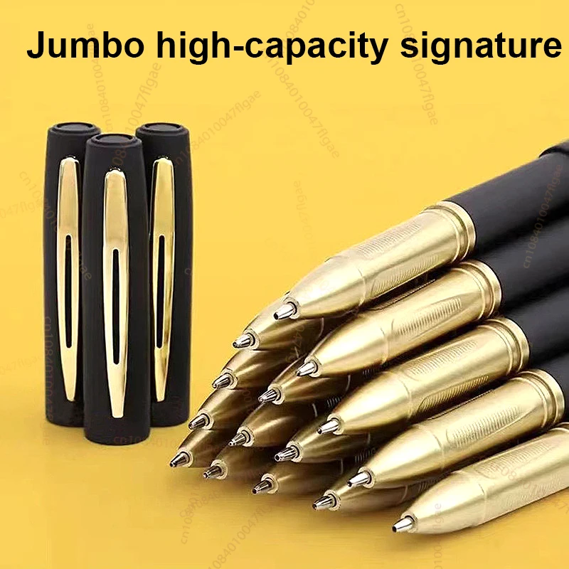 Высокопроизводительная фирменная нейтральная шариковая ручка Jumbo с дизайном для снятия крышки, специально для деловой подписи и офисного использования. 
Высокопроизводительная фирменная нейтральная шариковая ручка Jumbo с дизайном для снятия крышки, специально для деловой подписи и офисного использования.
