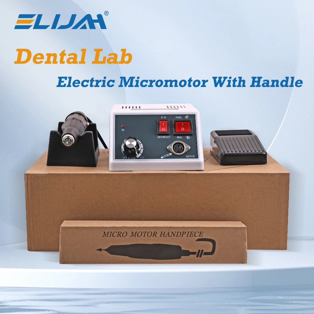 ELIJAH 35000 RPM Polishing Machine E-Type Micromotor For Denture Polish Equipment Dental Handle Grinder Manicure Tool
ELIJAH 35000 RPM Polishing Machine E-Type Micromotor For Denture Polish Equipment Dental Handle Grinder Manicure Tool