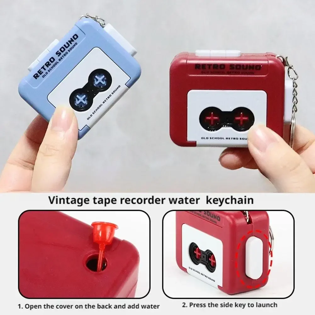 Children's Retro Recorder Spray Water Toy Mini Portable Ornament Water Toys Keychain Pendant Gun
Children's Retro Recorder Spray Water Toy Mini Portable Ornament Water Toys Keychain Pendant Gun