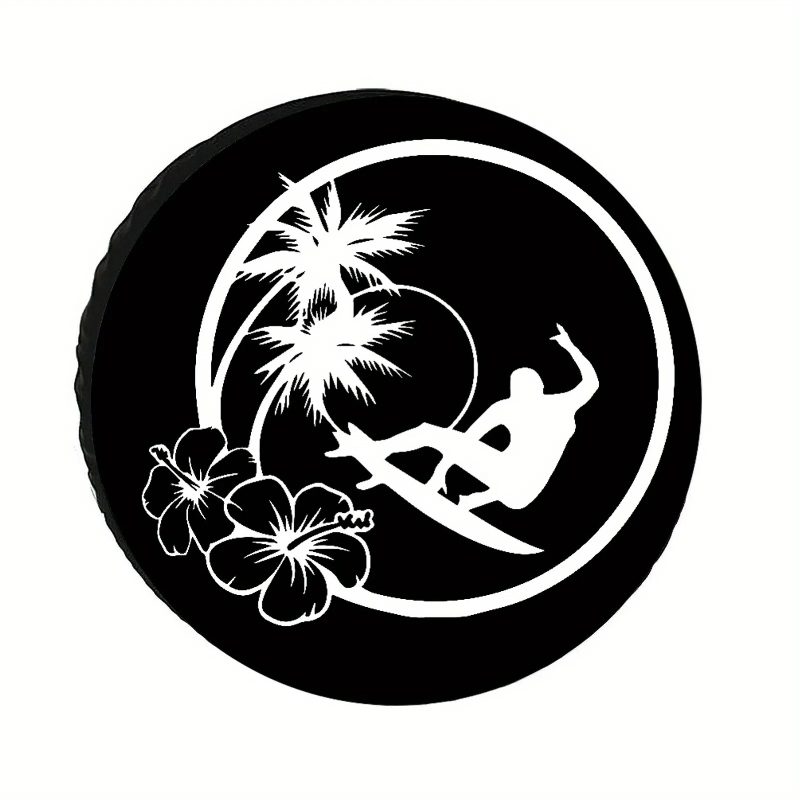 Чехол для запасного колеса Surfing Hawaii Palm Tree, полиэстеровый, всепогодный, пылезащитный, для защиты колес
Чехол для запасного колеса Surfing Hawaii Palm Tree, полиэстеровый, всепогодный, пылезащитный, для защиты колес