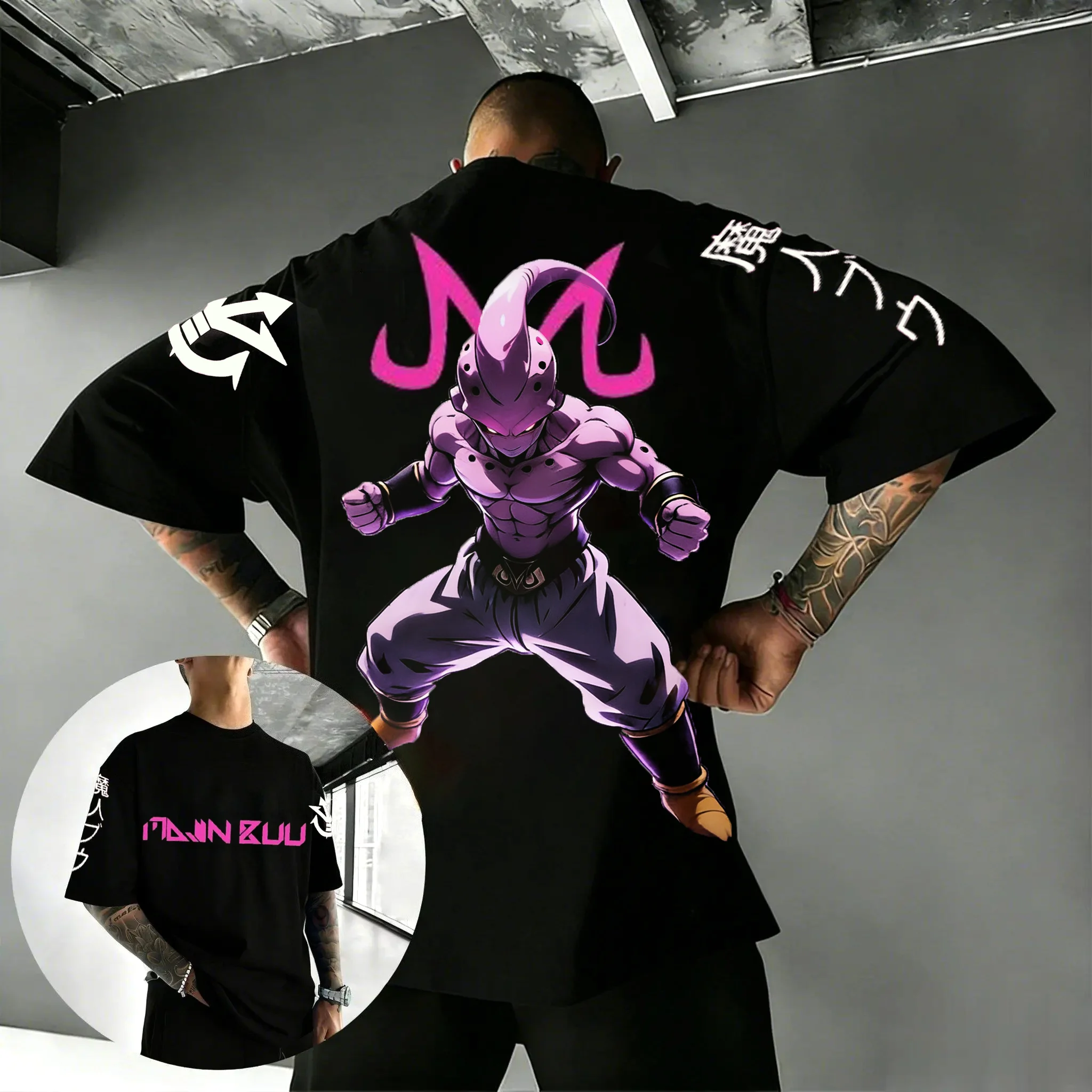 Dragon Ball Japanese Anime Men's T-Shirt Women Majin Buu Cotton Y2K Harajuku Short Sleeve Tops 2026 Summer Vintage New Tee
Dragon Ball Japanese Anime Men's T-Shirt Women Majin Buu Cotton Y2K Harajuku Short Sleeve Tops 2026 Summer Vintage New Tee