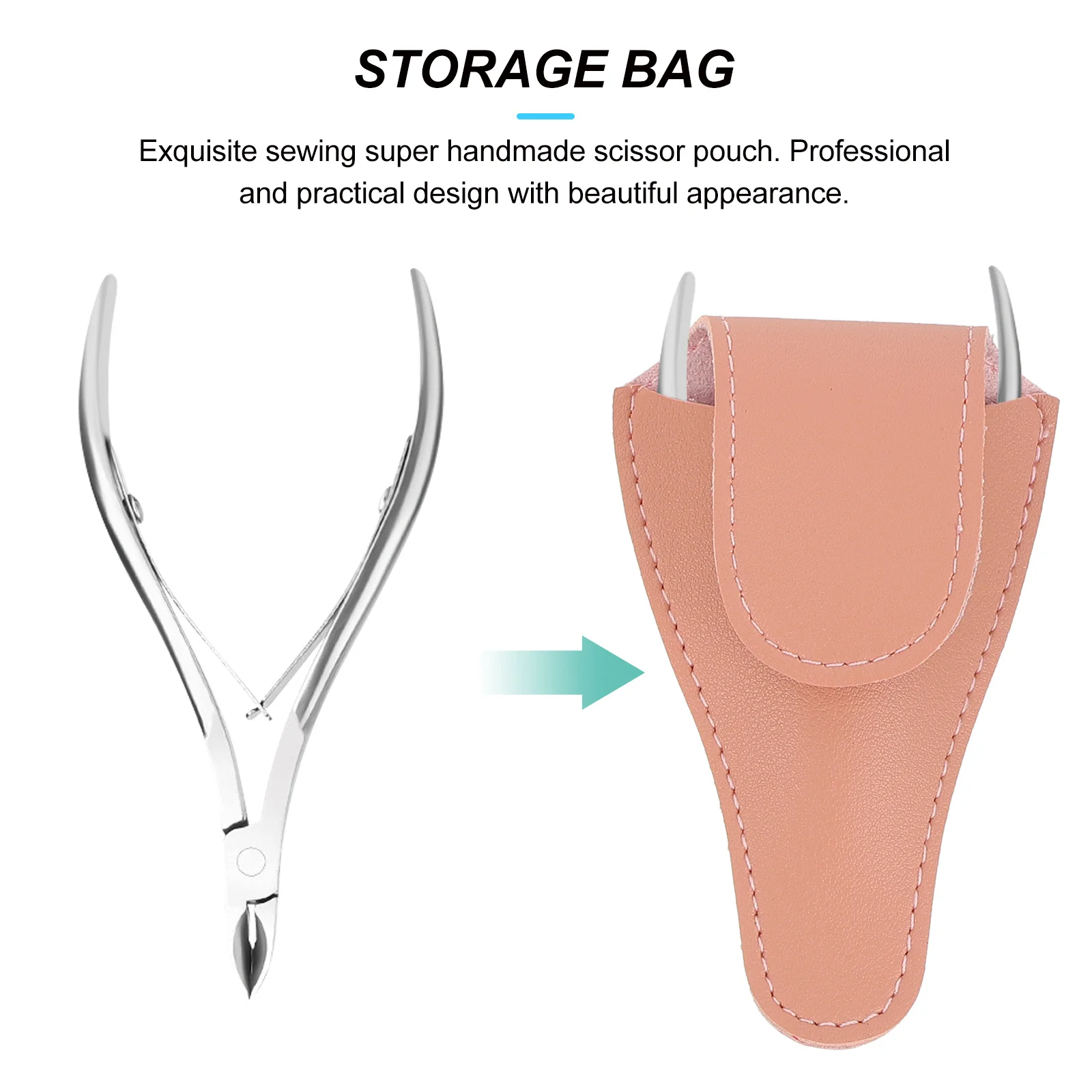 5Pcs Pedicure Scissor Pouch Strong Durable Easy Carry Anytime Anywhere Stylish Design Cuticle Scissors Bag Storage
5Pcs Pedicure Scissor Pouch Strong Durable Easy Carry Anytime Anywhere Stylish Design Cuticle Scissors Bag Storage