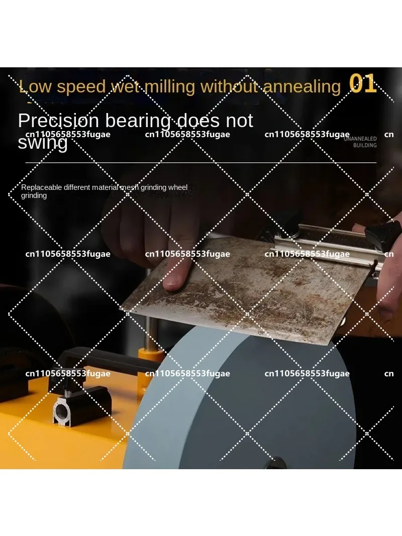 Speed Controlled 8/10 Inch Knife Sharpener Bench Grinder Machine Dual-use Wet/Dry Sharpening 220-240V for Kitchen Tools
Speed Controlled 8/10 Inch Knife Sharpener Bench Grinder Machine Dual-use Wet/Dry Sharpening 220-240V for Kitchen Tools