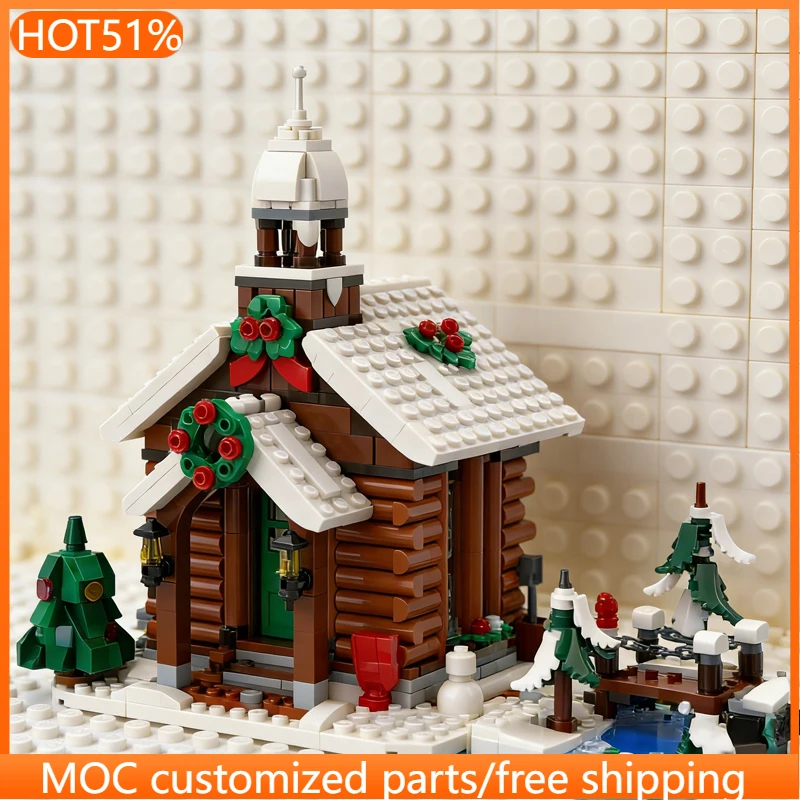 1125 PCS Cathedral 10325 Chapel by the river MOC Customize Modular Building Block Popular Kids Brick DIY Boys Assembly Toy Gift
1125 PCS Cathedral 10325 Chapel by the river MOC Customize Modular Building Block Popular Kids Brick DIY Boys Assembly Toy Gift