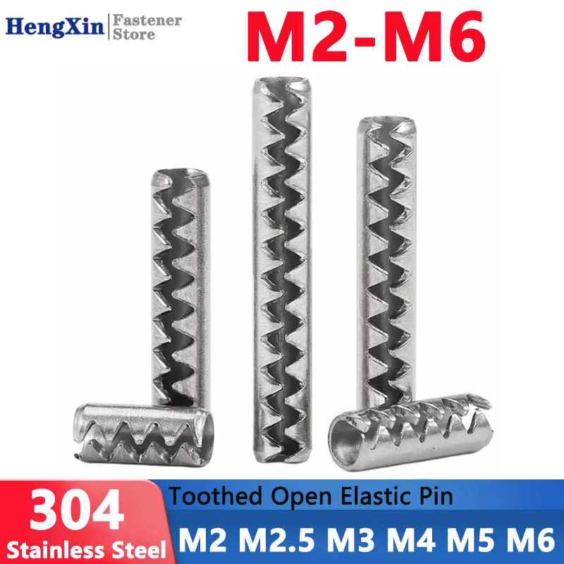 M2 M2.5 M3 M4 M5 M6 304 Stainless Steel Toothed Open Elastic Pin Hollow Cylindrical Pin Door Pin Locating Dowel Length 5-50mm
M2 M2.5 M3 M4 M5 M6 304 Stainless Steel Toothed Open Elastic Pin Hollow Cylindrical Pin Door Pin Locating Dowel Length 5-50mm