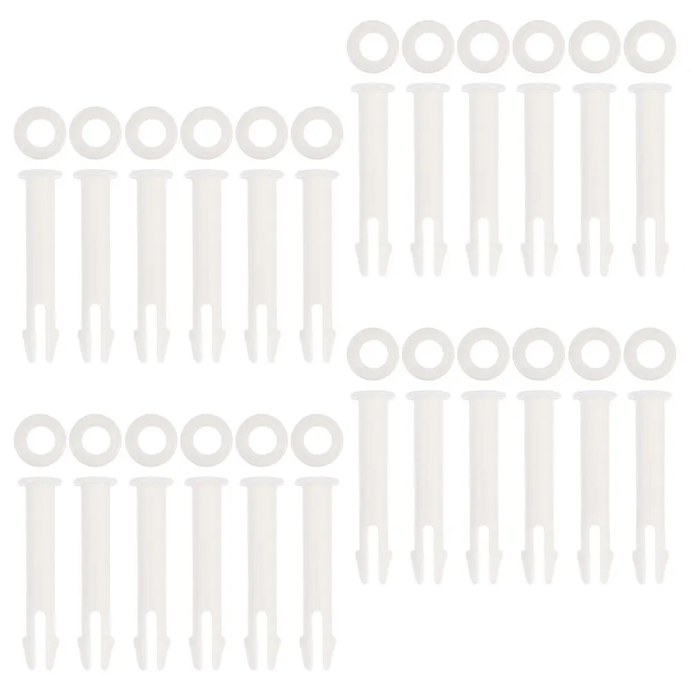 24pcs Swimming Pool Joint Pin Replacement Durable Plastic Connector Pin For Frame Pools Pool Parts Accessories Seal Rust-Free
24pcs Swimming Pool Joint Pin Replacement Durable Plastic Connector Pin For Frame Pools Pool Parts Accessories Seal Rust-Free