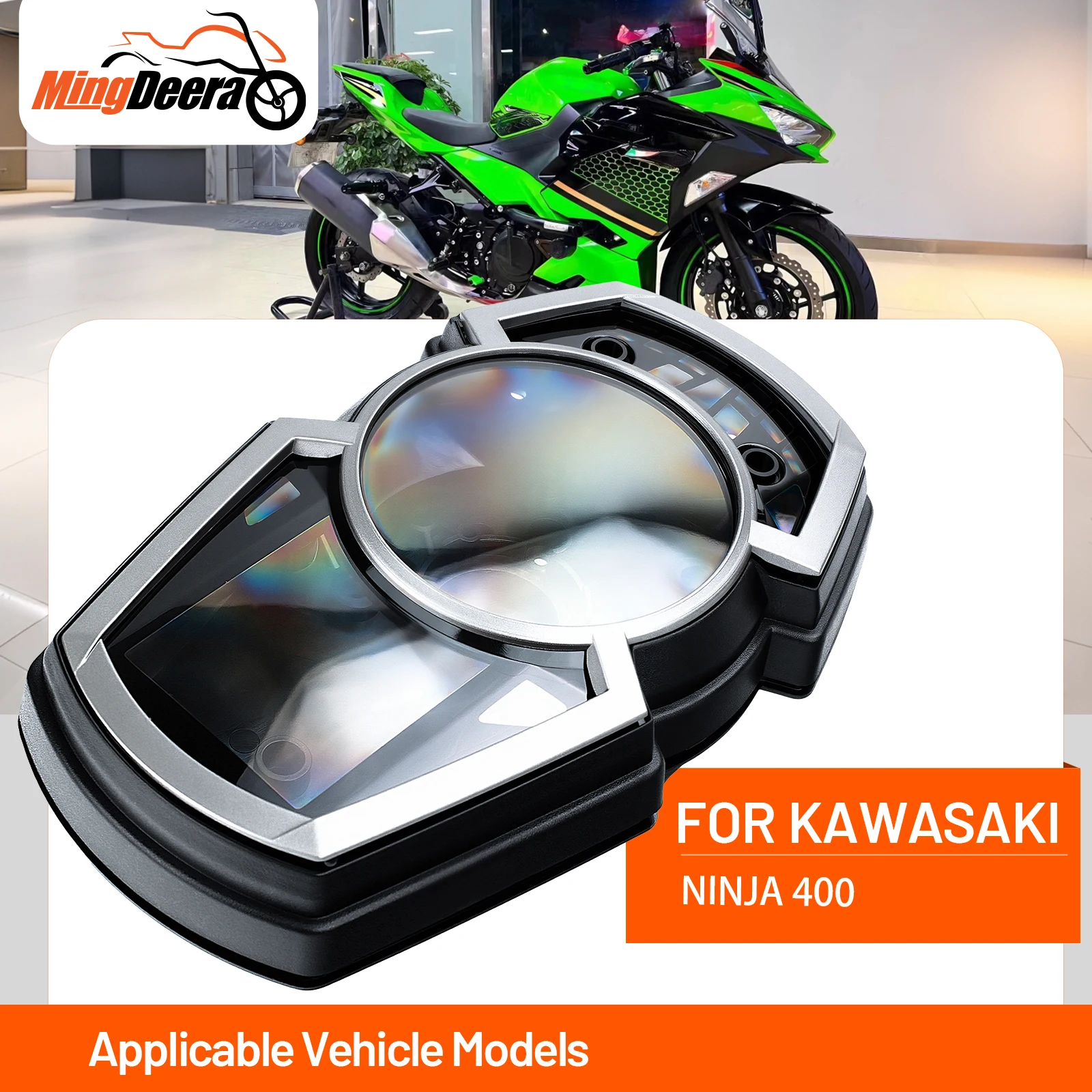 Motorcycle Gauge Case Cover Speedometer Instrument For Kawasaki Ninja 400 2018-2023 Motorcycle Speedo Meter Cover
Motorcycle Gauge Case Cover Speedometer Instrument For Kawasaki Ninja 400 2018-2023 Motorcycle Speedo Meter Cover