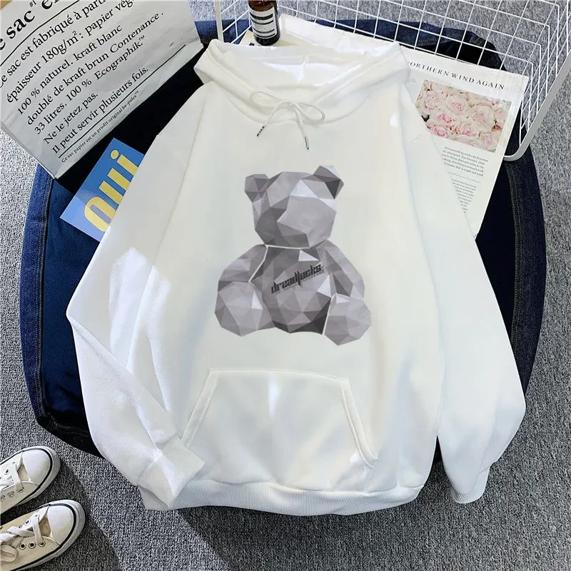 Funny Cartoon Bears Graphic Printed Women Hoodies Harajuku Streetwear Clothes Creativity Casual Sweatshirt Pullovers Tops Unisex
Funny Cartoon Bears Graphic Printed Women Hoodies Harajuku Streetwear Clothes Creativity Casual Sweatshirt Pullovers Tops Unisex