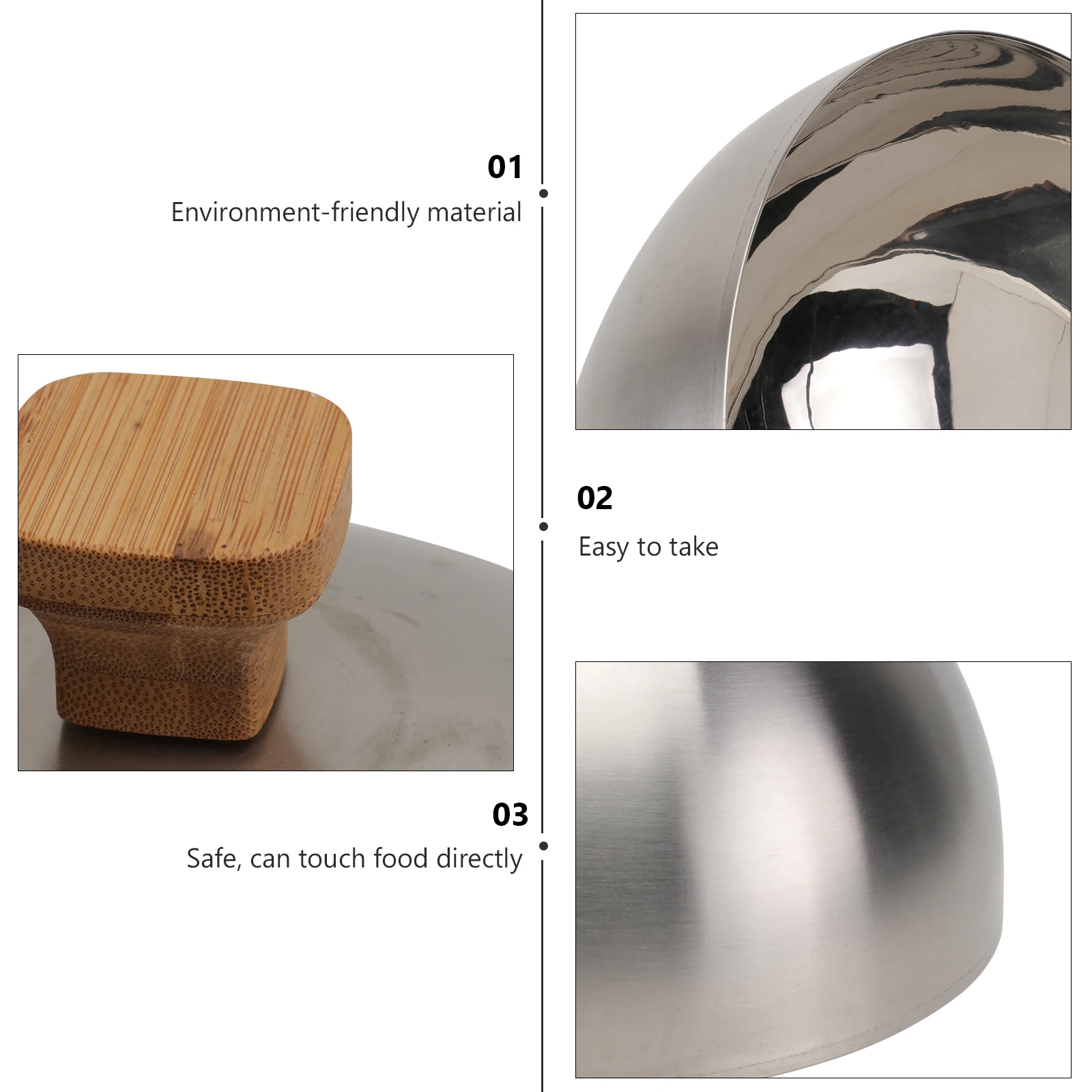 Stainless Steel Food Cover Round Oilproof Dustproof Insect Proof Moisture Resistant Kitchen Supply Dish Cover For Bbq Party Use
Stainless Steel Food Cover Round Oilproof Dustproof Insect Proof Moisture Resistant Kitchen Supply Dish Cover For Bbq Party Use