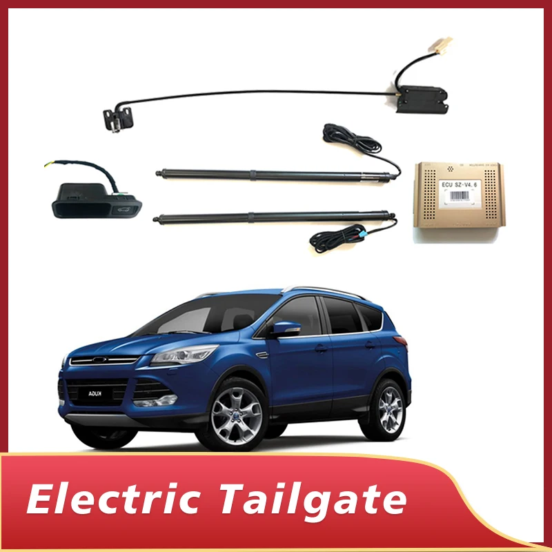 Автомобильный подъемник для багажника Ford Kuga C5220 2012 ~ 2020 + электрический люк, стойка для заднего люка, привод для авто
Автомобильный подъемник для багажника Ford Kuga C5220 2012 ~ 2020 + электрический люк, стойка для заднего люка, привод для авто