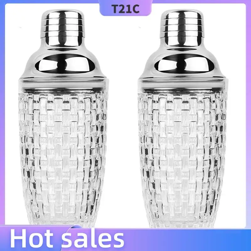T21C 2X 13Oz Glass Cocktail Shaker Set - Glass Shaker For Cocktails, Drink Shakers Cocktail And Cocktail Shakers Silver
T21C 2X 13Oz Glass Cocktail Shaker Set - Glass Shaker For Cocktails, Drink Shakers Cocktail And Cocktail Shakers Silver