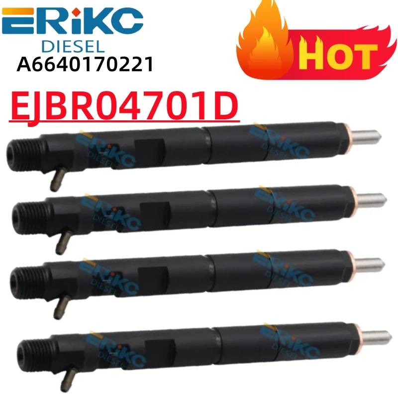 4PCS EJBR04701D A6640170221 Diesel fuel Injector EJBR04701D for Delphi Ssangyong Kyron Actyon 2.0 xdi D20DT 2006- Euro3
4PCS EJBR04701D A6640170221 Diesel fuel Injector EJBR04701D for Delphi Ssangyong Kyron Actyon 2.0 xdi D20DT 2006- Euro3