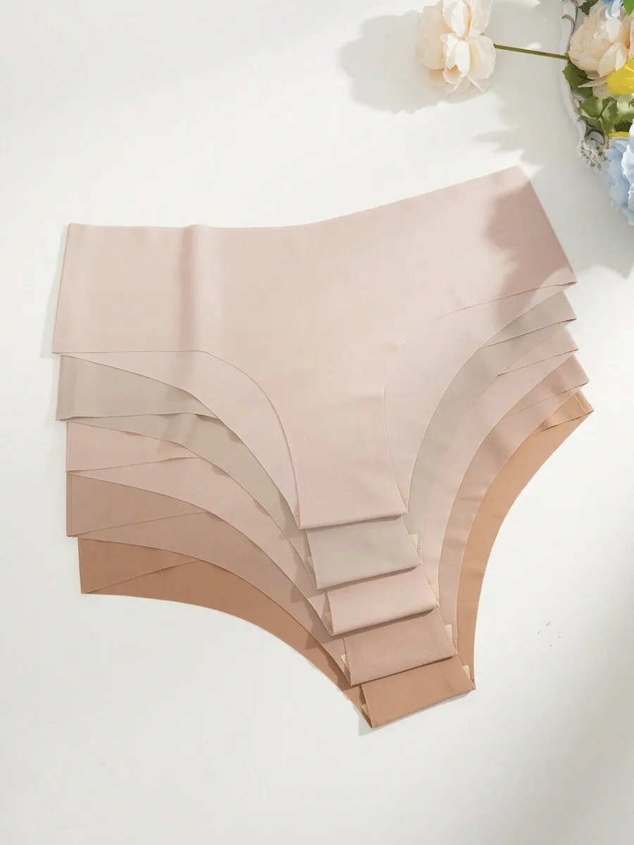 5 Pcs Women Seamless Adhesive Underwear Breathable Triangle Panties
5 Pcs Women Seamless Adhesive Underwear Breathable Triangle Panties