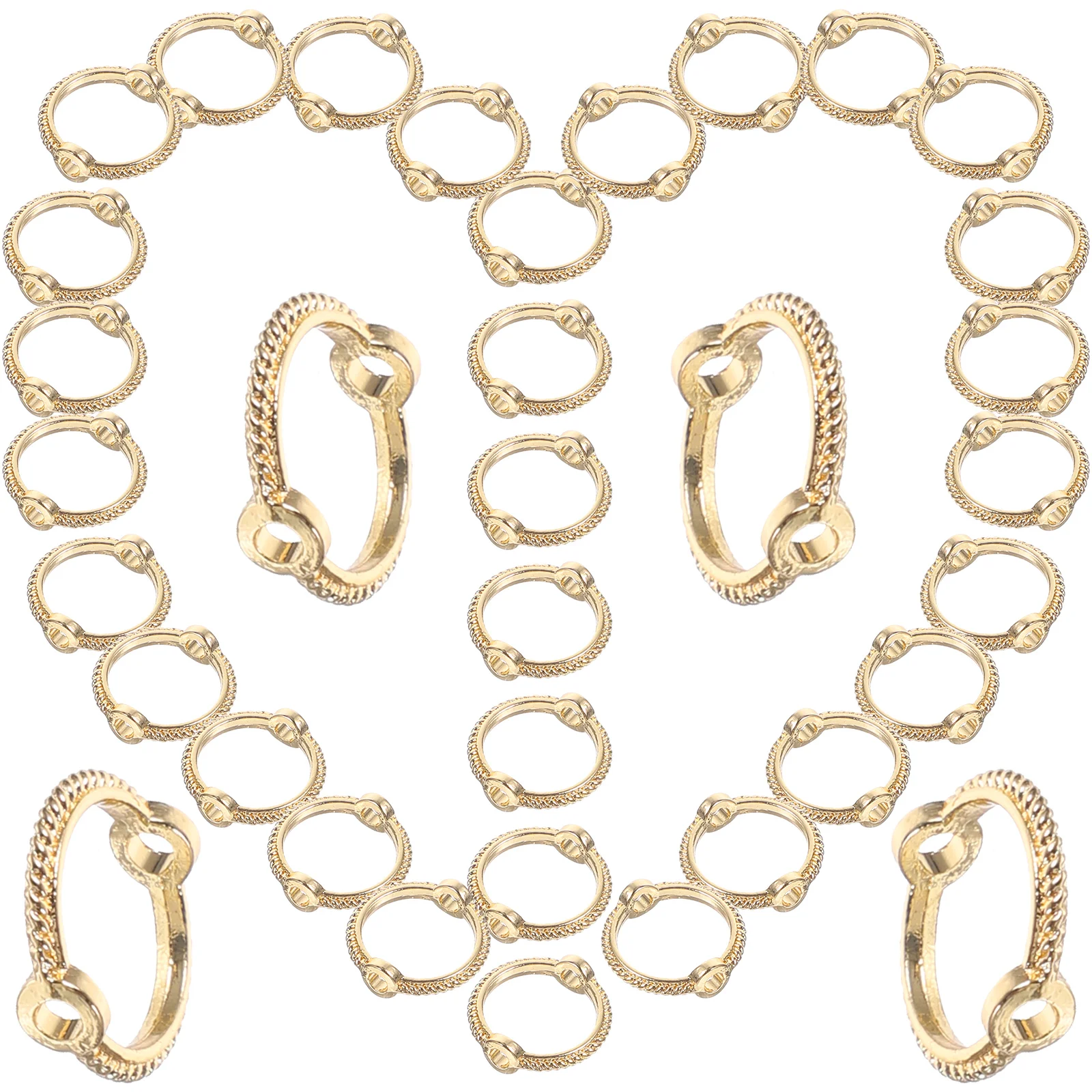 50pcs Round Bead Frames Gold Plated Spacer Frame for Necklace Bracelet Jewelry Making Metal Craft Accessories
50pcs Round Bead Frames Gold Plated Spacer Frame for Necklace Bracelet Jewelry Making Metal Craft Accessories